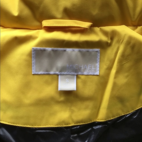 Michael Kors Puffer Yellow Size s - Picture 4 of 9